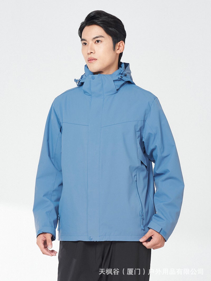 [Strictly Selected] 2025 Outdoor Silver Fox Velvet Waterproof Men'S Jacket Jacket Men'S And Women'S Couple Mountaineering Clothing - Image 4