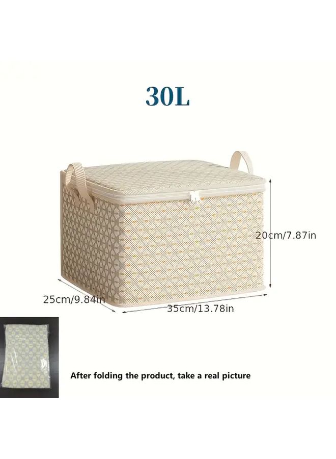Extra Large 7.93gal Fabric Storage Bag Durable Under Bed Organizer - Image 5