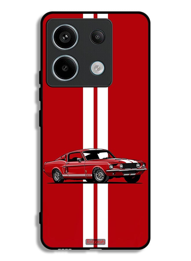 Tolwak Xiaomi Redmi Note 13 Pro Protective Case Cover Vintage Car Abstract Art - Image 1