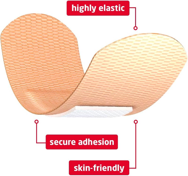 JOBST Leukoplast Elastic Fabric Adhesive Latex Free Bandages Patch 2 x 3 50 in Box - Image 3