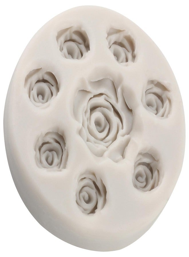 YANQINMS Rose Flower Silicone Molds Rose Flower Fondant Mold For Sugar Cake Decorating Cupcake Topper Candy Chocolate Gum Paste Polymer Clay - Image 4
