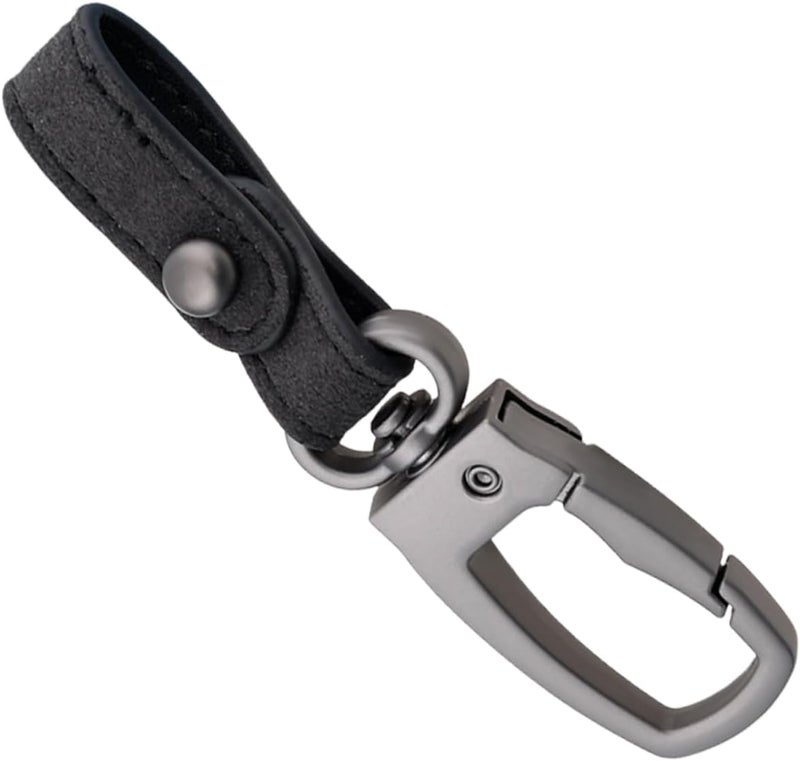PACKOVE Creative Woven Keychain Men's Waist Pendant Key Holder Belt Leash Metal Keyring Metal Keychain Keyring - Image 1