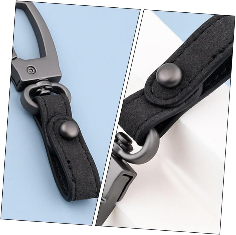 PACKOVE Creative Woven Keychain Men's Waist Pendant Key Holder Belt Leash Metal Keyring Metal Keychain Keyring - Image 5