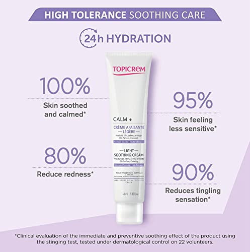 Topicrem CALM+ Light Soothing Cream 40ml - Image 3