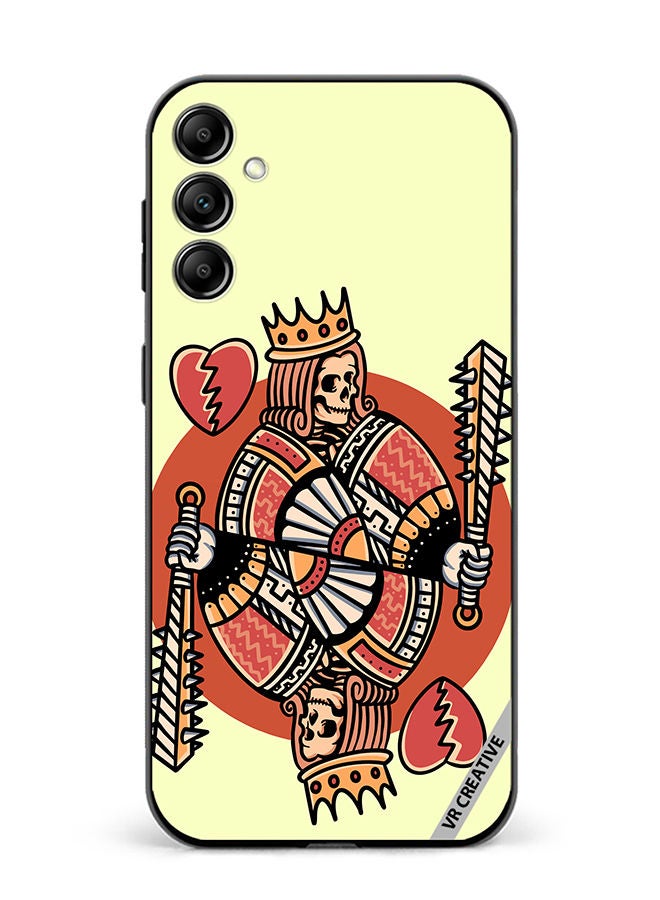 VR CREATIVE Protective Case Cover For Samsung Galaxy A14 5G/A14 King Suit Design Multicolour - Image 1