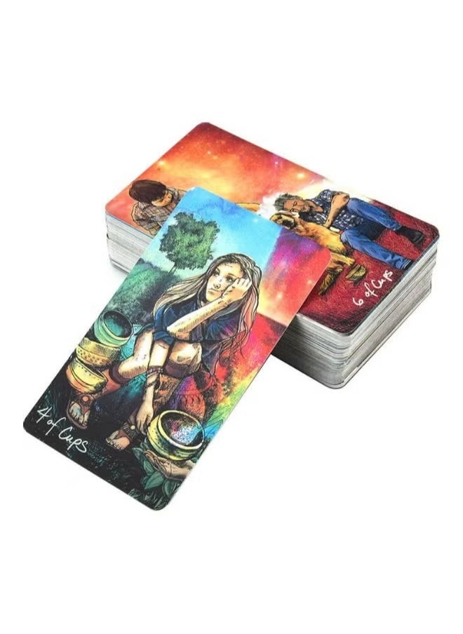 NIBEMINENT - 78 Card The Light Seer's Tarot Game Set Durable Long Stay Multicolored 6+ Years - Image 1