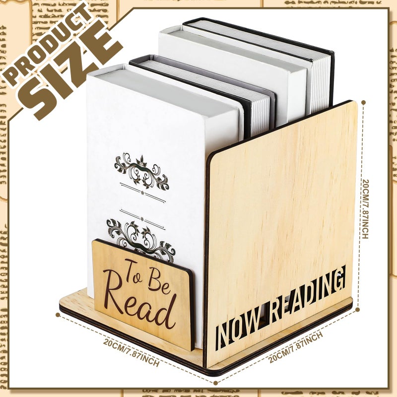 Affrolling Book Worms Gifts for Book Lover Tbr Books Storage Basket to Be Read List Storage Bin Bookish Accessories Bookworm Gift for Club Members Student Teacher Reading - Image 2