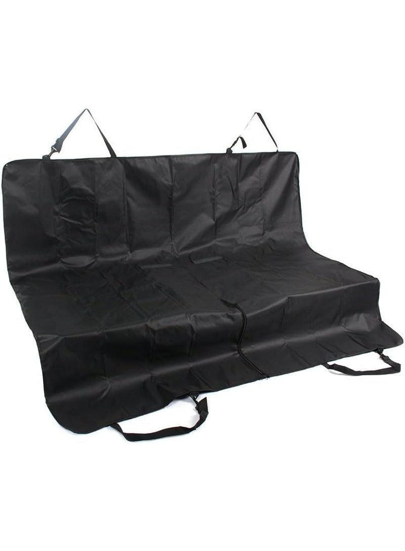 غطاء مقعد السيارة للكلاب والقطط من فرو الحيوانات الاليفة، بطانية واقية مضادة للخدش لحماية المقعد الخلفي من الاوساخ، متينة ومقاومة للماء للحيوانات الاليفة - Image 2