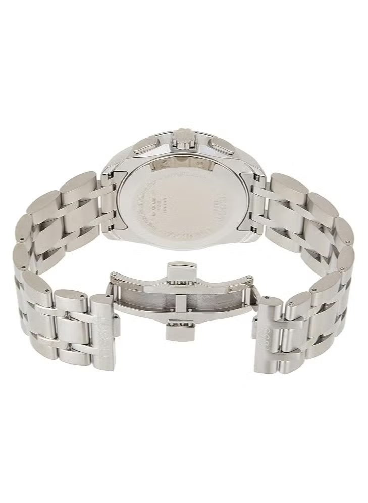 تيسو ساعة تيسو كوتور كرونو كوارتز رجالية من الفولاذ المقاوم للصدأ - Image 2