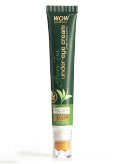 WOW Skin Science WOW Skin Science Green Tea Under Eye Cream with Rollers for Dark circles Puffy Eyes - 20 ml  - Image 4