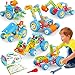 MOONTOY STEM Toys for 3 4 5 6 7 8 Year Old Boy Birthday Gift Building Toys for Kid Age 48 57 68 812 Preschool Educational Stem Kit Creative Activities for Boys Girls Christmas Idea Gift 118pcs - Image 2