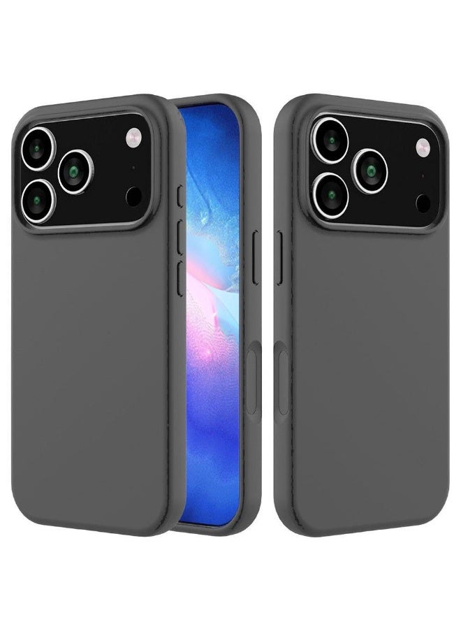 Liquid Silicone Protective Case Compatible with iPhone 17 Pro Max 6.9-Inch, Slim Matte Back Cover, Silky Soft Touch, Shockproof Design, Anti-Fingerprint with Microfiber Lining - Image 1