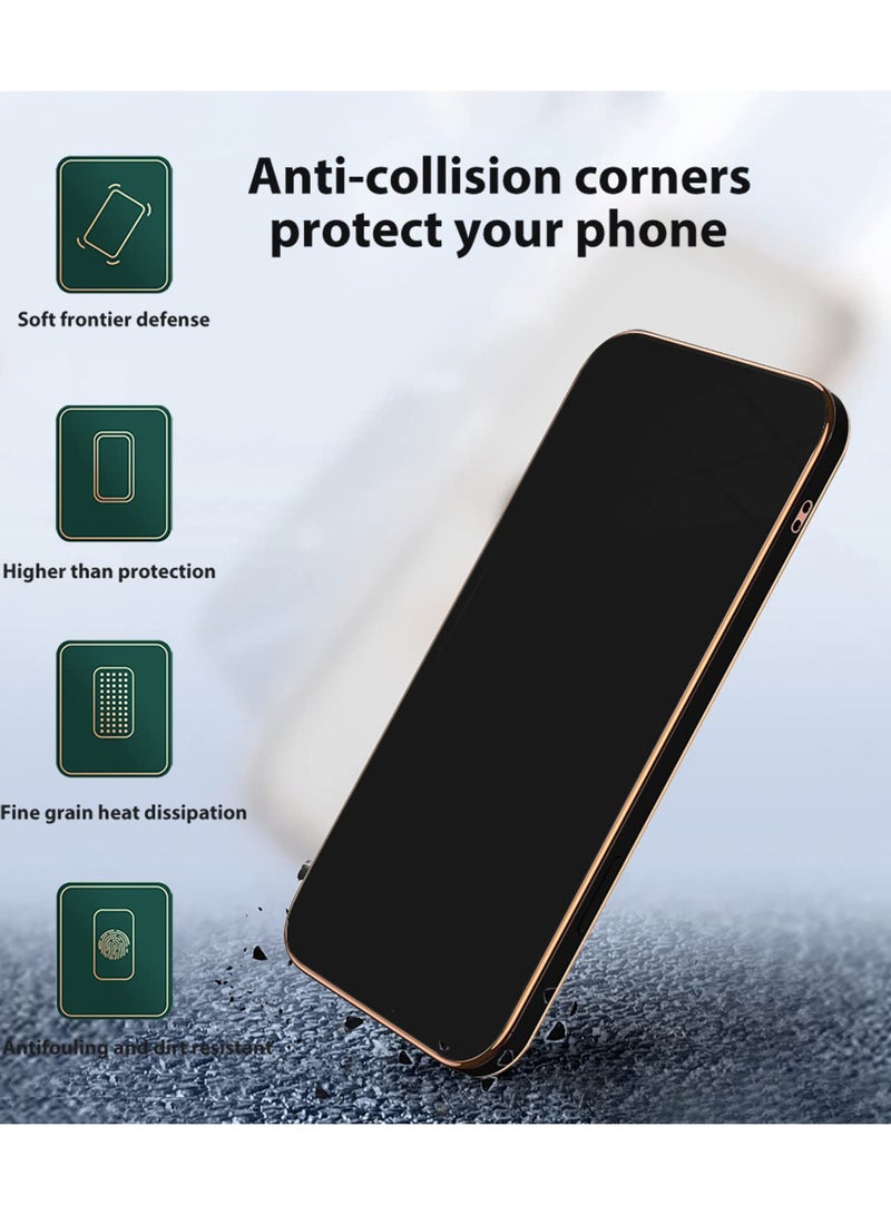 Alyashmac Case Cover For TECNO Pova 2 4G Mobile Phone, Luxury Plating Soft Back Cover, Raised Full Camera Protection, Bumper Shockproof Phone Case - Image 3