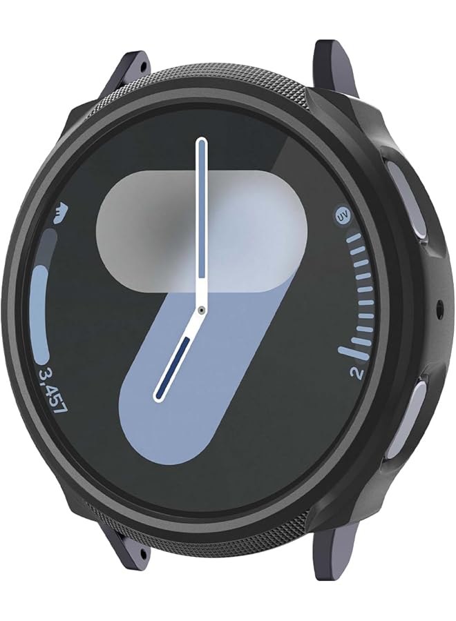 Spigen Liquid Air Armor Designed For Samsung Galaxy Watch 7 44Mm Case Flexible Lightweight Tpu Cover 2024 Matte Black - Image 1