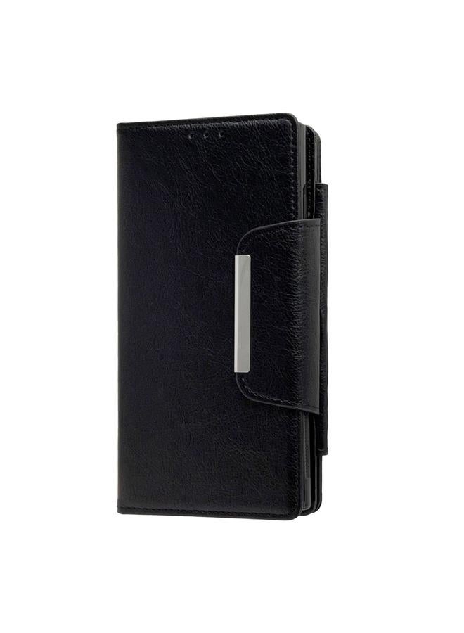 اس-توب جراب جلدي متعدد الوظائف لهاتف Samsung Galaxy S25 Ultra 5G مع محفظة لـ 7 بطاقات - Image 2