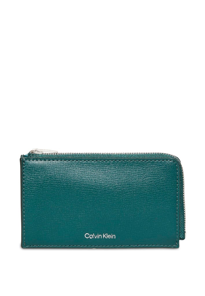 CALVIN KLEIN Logo Top Zip Cardcase - Image 1