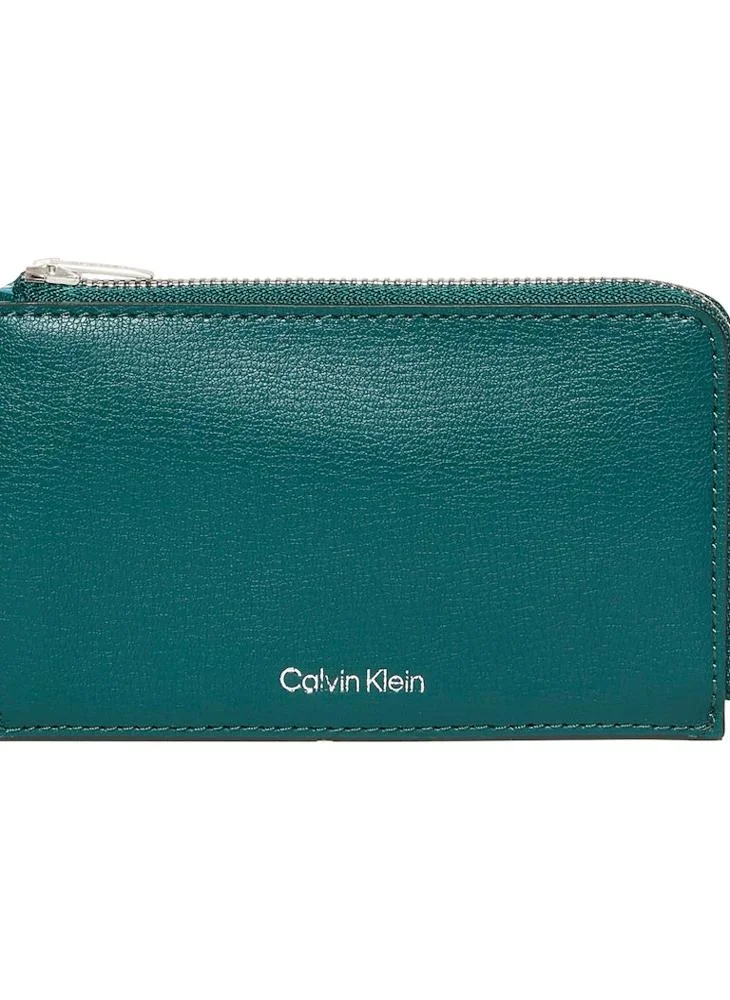 كالفن كلاين Logo Top Zip Cardcase