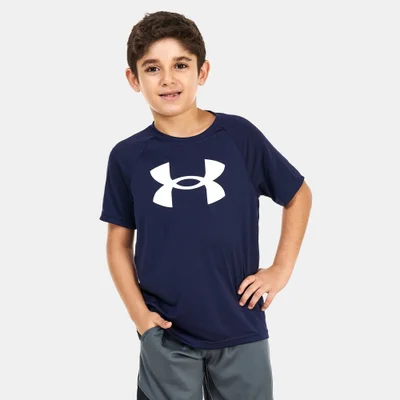 اندر ارمر تيشيرت بشعار كبير للأطفال من