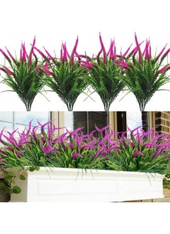 8Pcs Artificial Flowers For Outdoor Plants Faux Plastic Plant Fake Flower Uv Resistant Plants(Red Setaria) - pzsku/Z6B3FB2744F3303C924F0Z/45/_/1693548248/6f71abca-babb-4e7f-a534-7dffcf387c9e