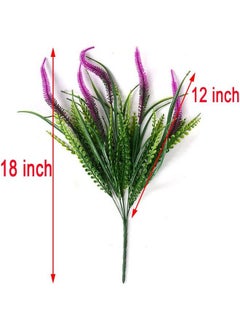 8Pcs Artificial Flowers For Outdoor Plants Faux Plastic Plant Fake Flower Uv Resistant Plants(Red Setaria) - pzsku/Z6B3FB2744F3303C924F0Z/45/_/1693548251/f2e4c9fb-192b-4e25-97dd-b2b1e8d52521