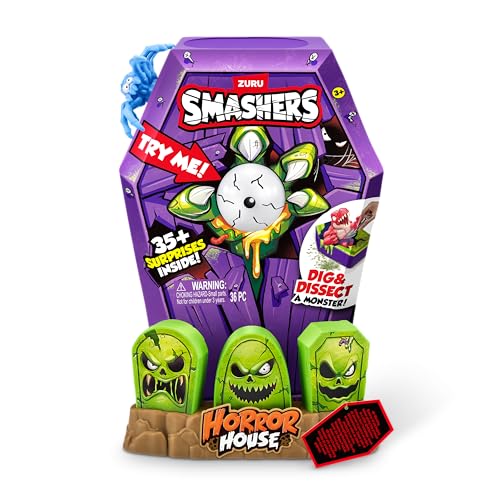 ZURU SMASHERS Smashers Mega Horror House Blue by ZURU Interactive Toy Collectable Toy for Kids and Teens - Image 5