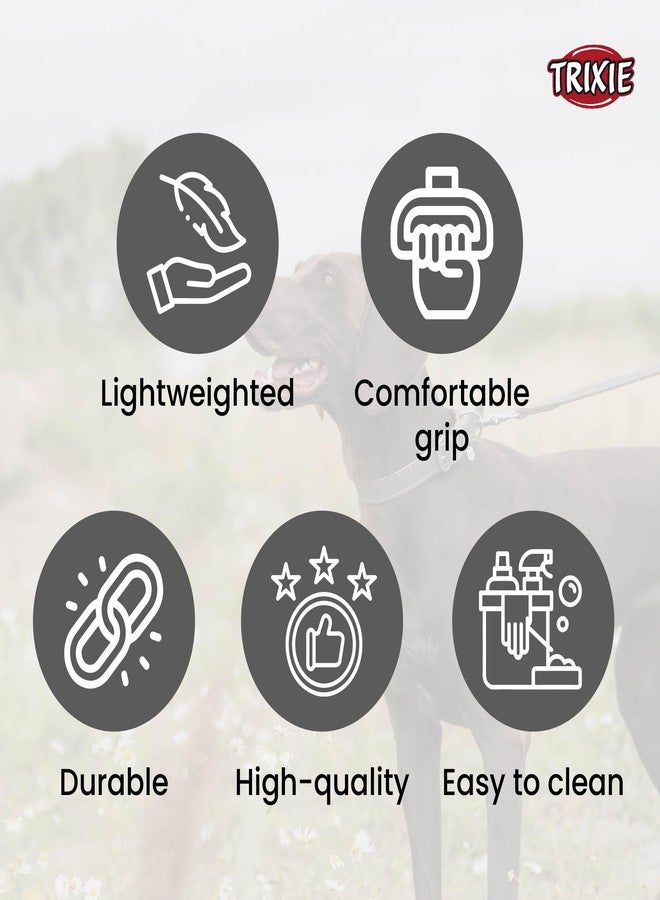 تريكسي طوق تدريب تريكسي بريميوم للكلاب مع حلقة يد مبطنة، طوق تدريب مريح وقابل للتعديل، 1.00 متر/25 ملم (كبير-كبير جدًا، أسود) - Image 3