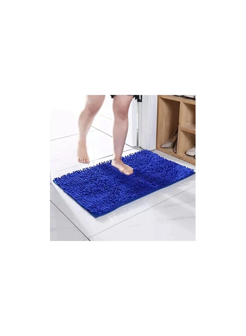 سبيس شوب دواسة باب مضادة للانزلاق أزرق  - Image 2