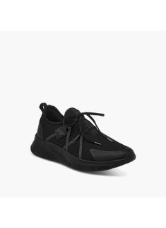 Dash Men's Textured Lace-Up Sports Shoes  - Image 2