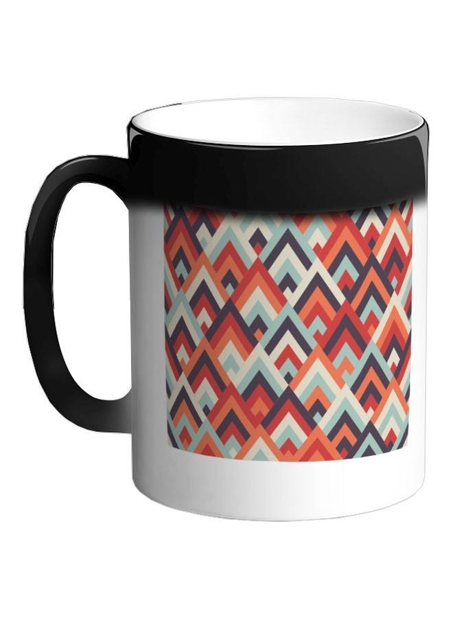 RYN Heritage Drawing Color Changing Coffee Mug Black 325ml