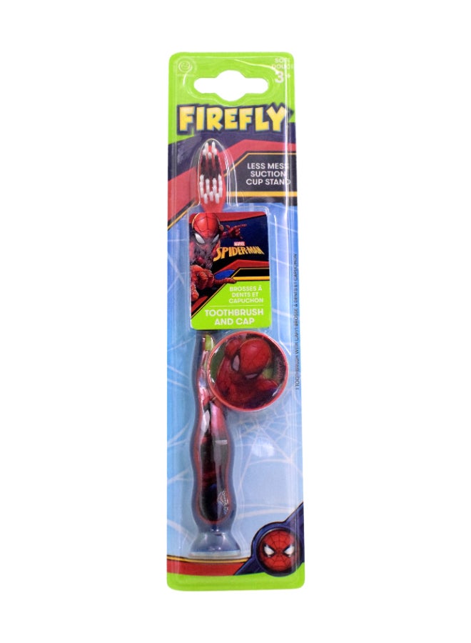 Firefly Marvel - Spiderman Sclpted Toothbrush And Cap - Image 2