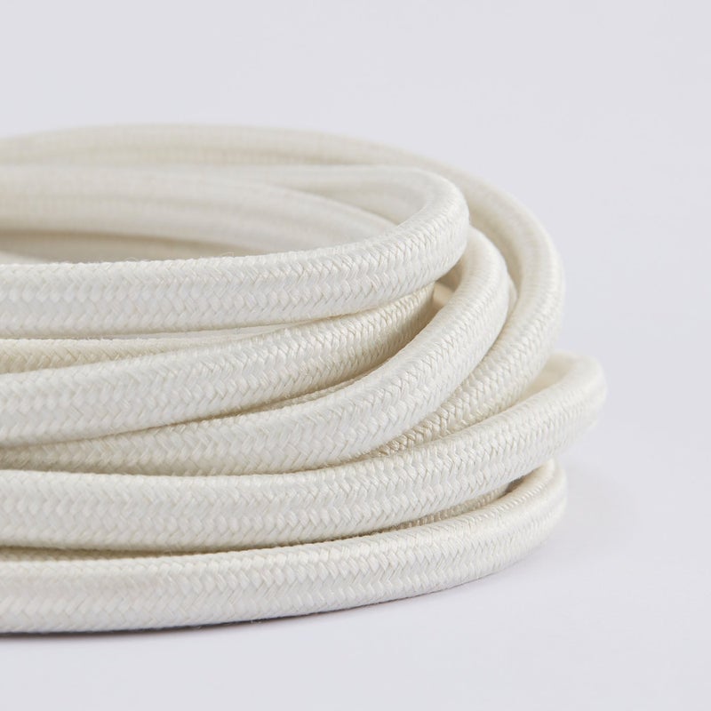 Strala Pendant Lamp Cord Set, White, 4 m, E14 Fitting - Image 2