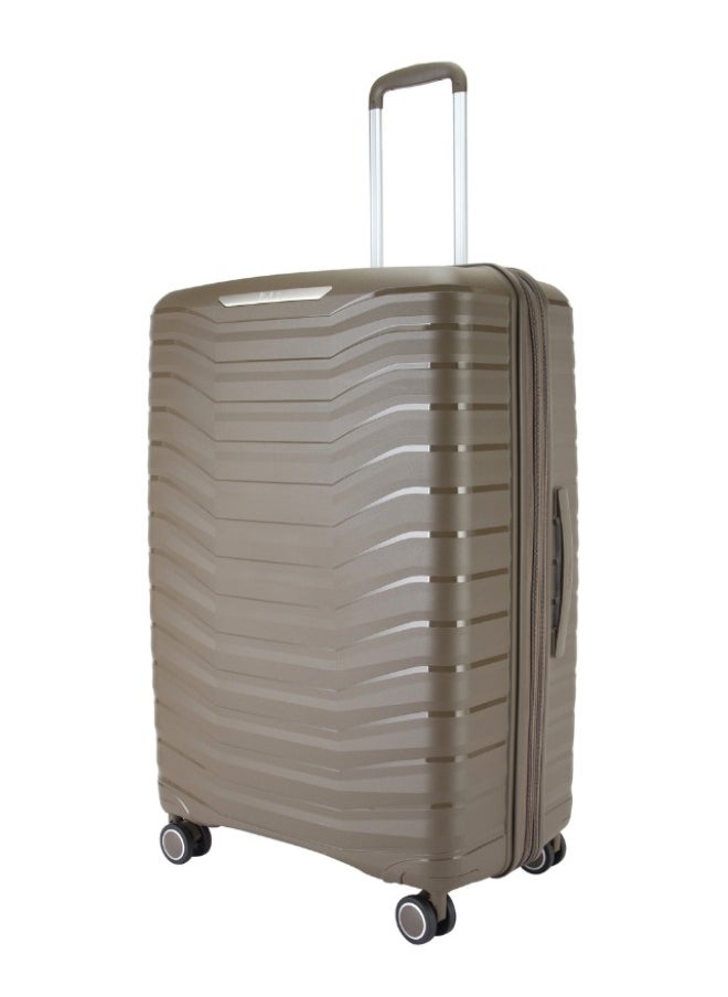 pierre cardin - Pierre Cardin Hardcase Trolley Large Unbreakable,Expandable Zipper, Spiner Wheels - Image 1