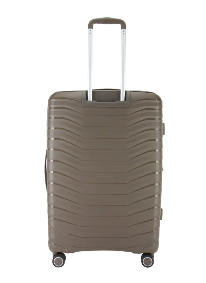 pierre cardin - Pierre Cardin Hardcase Trolley Large Unbreakable,Expandable Zipper, Spiner Wheels - Image 1