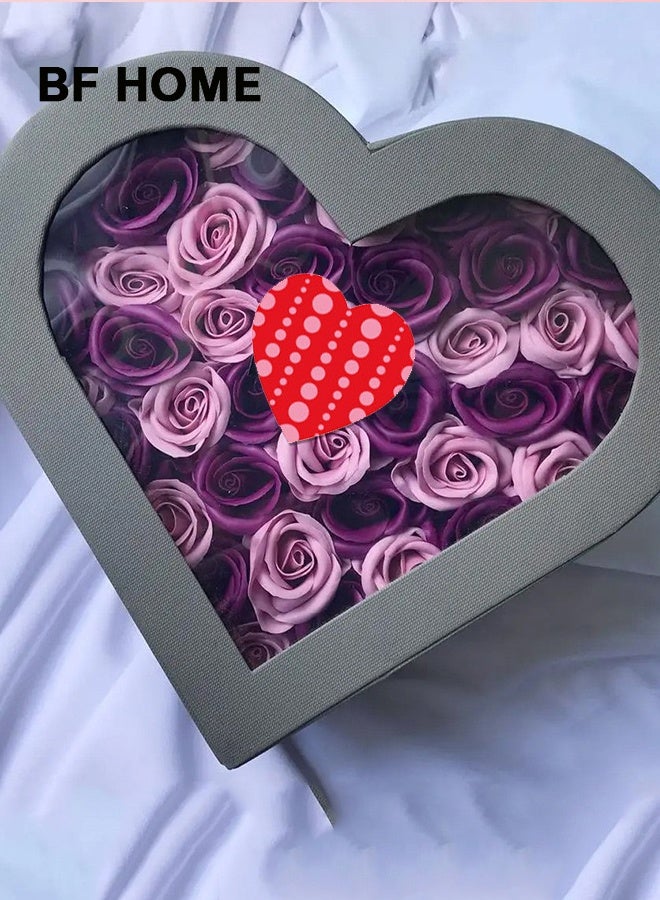 BF HOME Heart Sticker Labels - 500 Pcs - 1 Inch - 8 Cute Designs - for Gift Wrapping, Scrapbooking, Decoration, DIY Crafts - Image 5