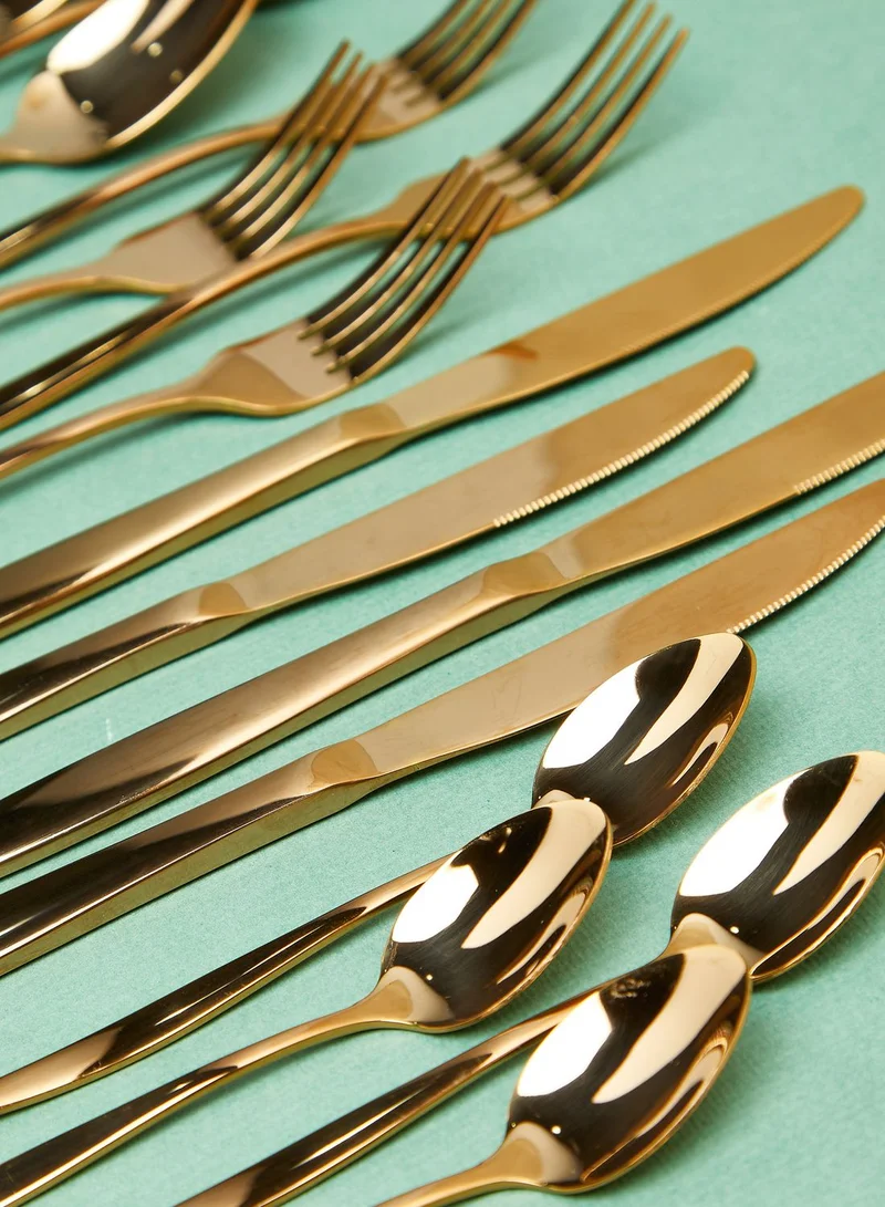 Noire Edit 16Pc Cutlery Set