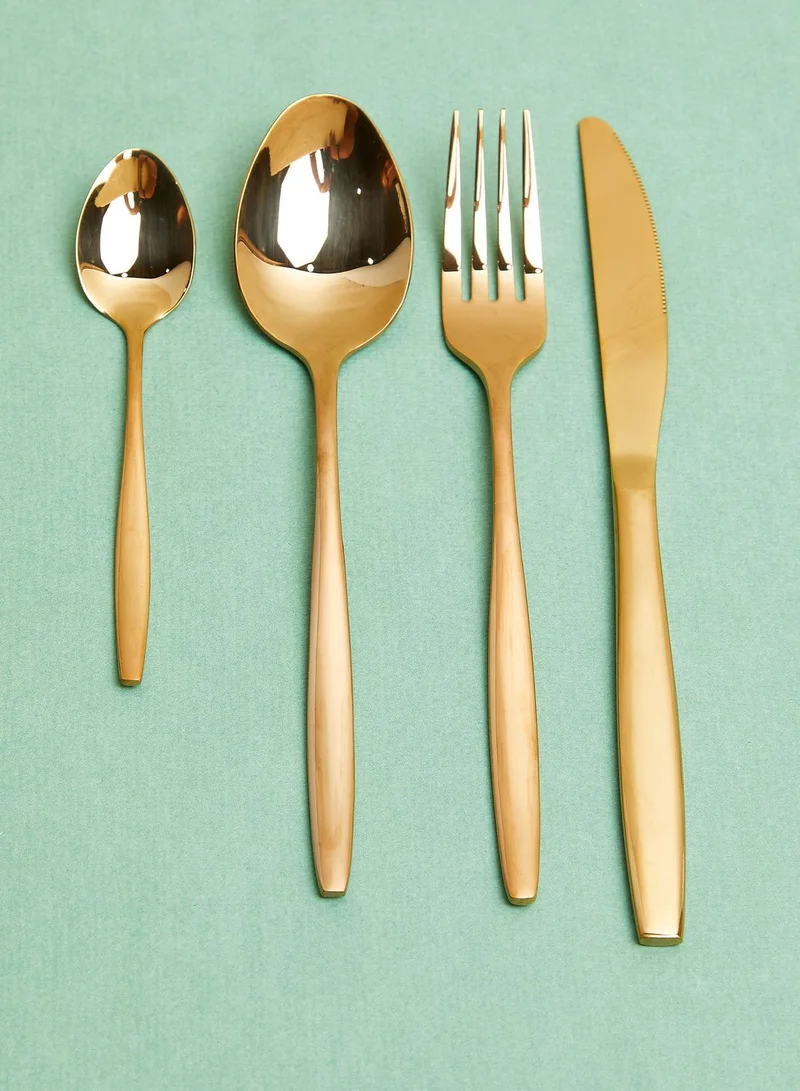 Noire Edit 16Pc Cutlery Set