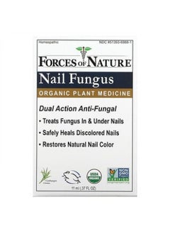 FORCES OF NATURE Forces of Nature Nail Fungus Control Organic Plant Medicine  0.37 fl oz 11 ml  - Image 1