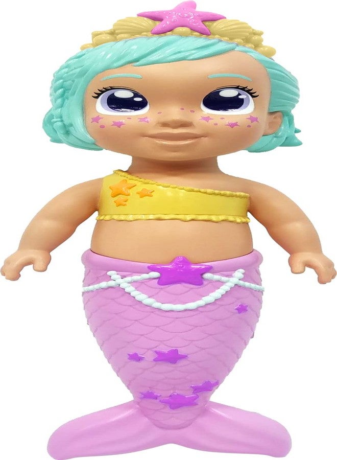 Simba 105030007 Vinyl Baby Mermaid Doll with Colour Changing Function, Easy to Dry, Bath Doll, 30 cm, from 2 Years - Image 2