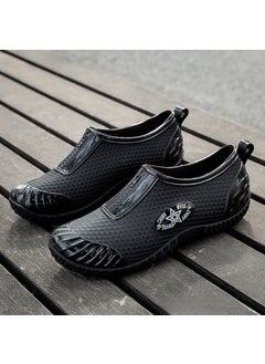 Generic 2023 Casual Waterproof Womens Rain Shoes Black 