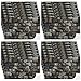 Flutesan 12 Pcs Miniature Dollhouse Wallpaper and Flooring Peel and Stick Mini DIY Self Adhesive Dollhouse Accessories 827 x 1169 Inch Stone Pattern - Image 2