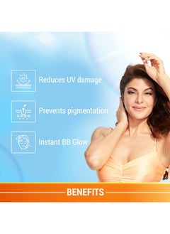 LOTUS HERBALS Safesun 3I N1 Matte Look Daily Sunscreen|Tinted Sunscreen| Spf 40 Pa+++|Dermatologically Tested|Mallow, Hops|Paraben Free, Tinted, No White Cast, Matte Finish|All Skin Types| 50 G  - Image 5