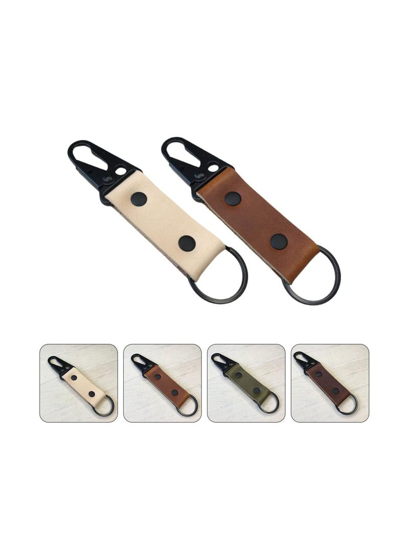 GGOOT 2pcs Key Buckles Camping Accessory Key Ring Buckle Anti- lost Keychain Anti- lost Keychains - Image 3