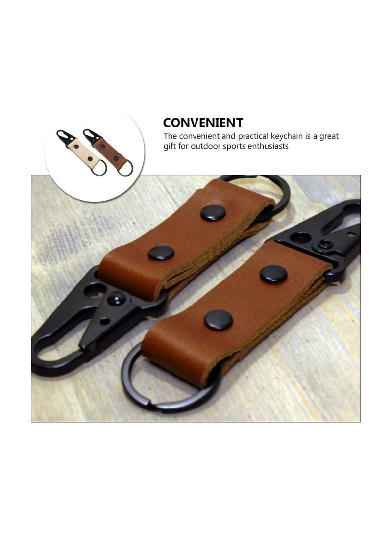GGOOT 2pcs Key Buckles Camping Accessory Key Ring Buckle Anti- lost Keychain Anti- lost Keychains - Image 5