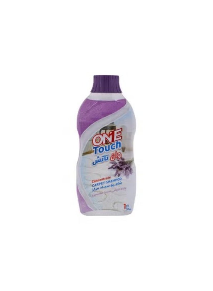 One Touch Concentrated carpet shampoo with lavender scent, 1 liter 