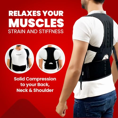 Dr. Ortho Dr.Ortho Posture Corrector Belt For Back & Shoulder, Back Support Belt For Men & Women, Back Straightener Brace For Spine & Body Posture Correction (Extra Large) - Image 5