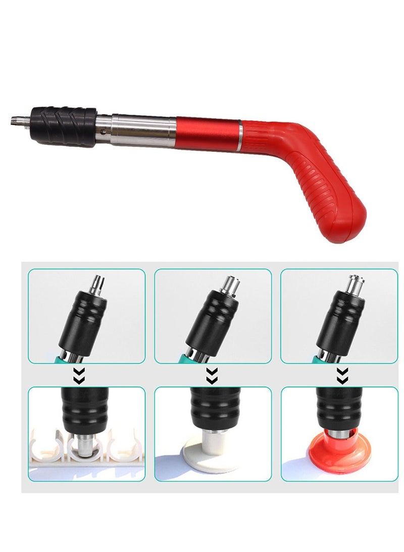 Yuwell Nail Wall Fastening Tool For Cement Wall Manual Steel Nails Gun Tool Concrete Nail Gun Mini Portable Nail Shooting Machine For Household Woodworking Fastening Gun - Image 3