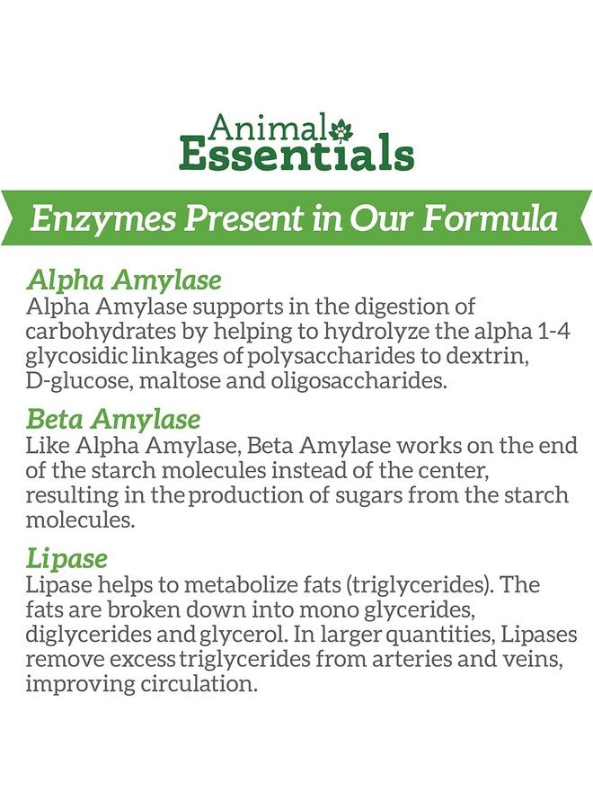 Animal Essentials Plant Enzyme & Probiotics for Dogs & Cats - Digestive Enzymes for Dogs, Probiotic Powder, Digestive Supplement, No Preservatives, Veterinarian Recommended - 3.5 Oz - Image 5