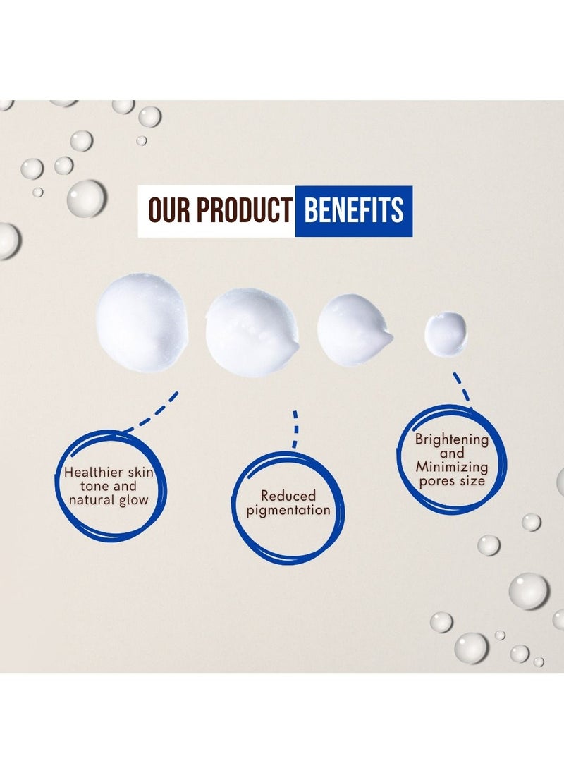 Silky Skin 5% AHA Brightening Cleanser For Radiant Skin- 100% Natural Foaming Face Cleanser 100 g  - Image 4
