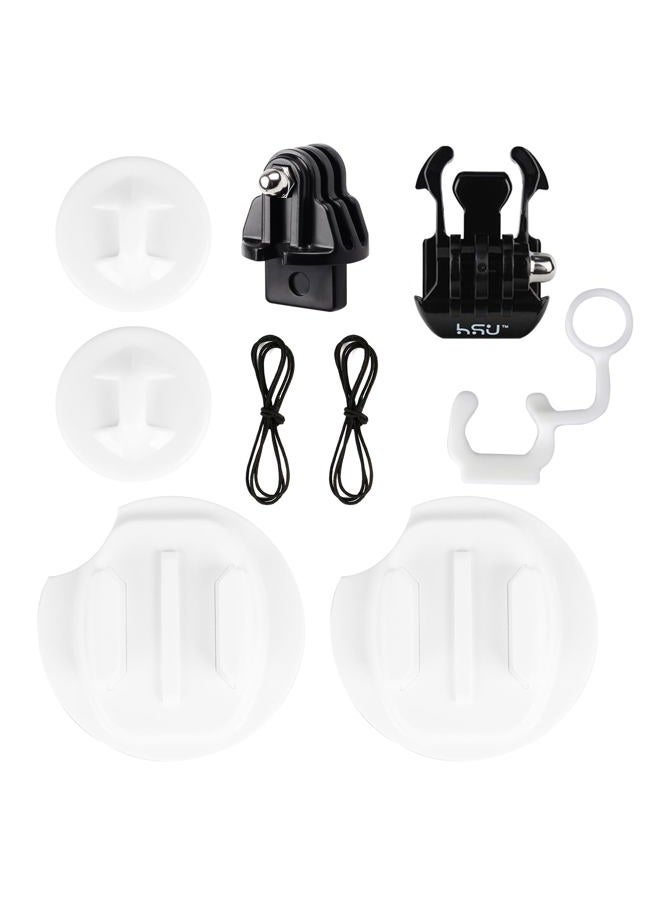 HSU Surf Mounts and Accessories for Ski, Snorkeling, Surfing, Wakeboarding Fitting GoPro Hero 13,12,11,10,9,8,7,6,5 Black, Silver, AKASO Campark, and Other Action Cameras (Surfing Kit) - Image 1