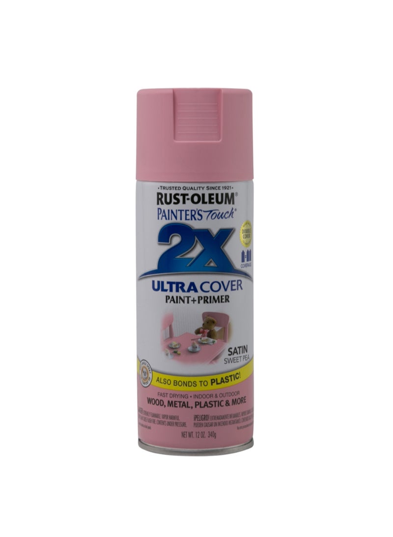 RUST-OLEUM Rustoleum Painter's Touch Ultra Cover 2X Spray (354.9 ml, Satin Sweet Pea)